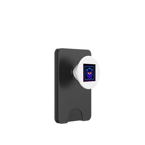 Niedliches flauschiges Monster – hell und liebenswert PopSockets PopWallet für MagSafe von MiniMonster