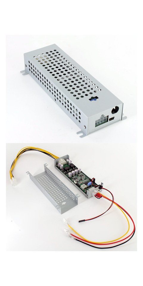 MiniPC.de Gehäuse f. DCDC-USB-200 PC-Netzteil von MiniPC.de
