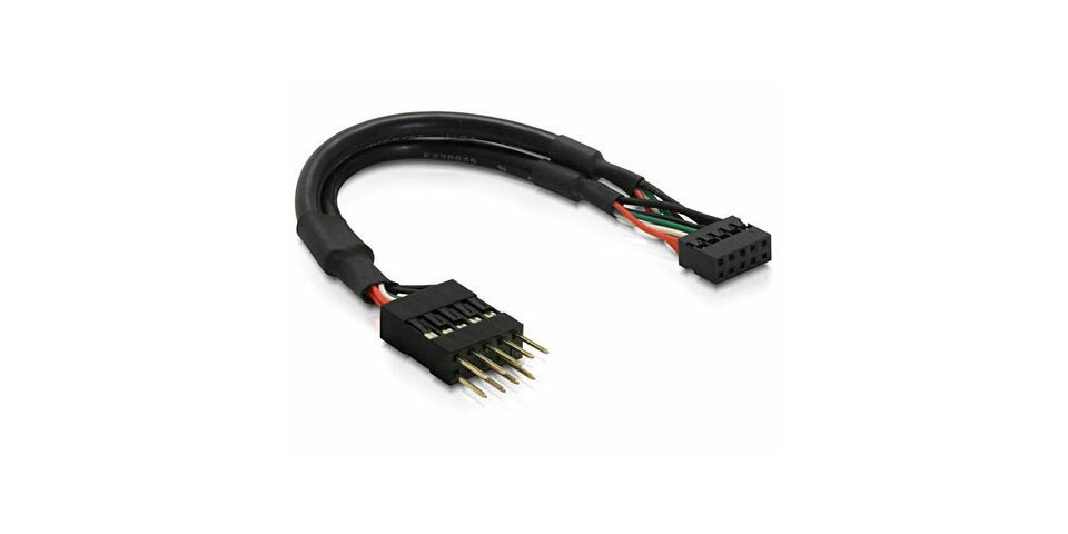 MiniPC.de USB Pin-Adapterkabel (2 mm Buchse zu 2.54 mm pitch Stecker) Computer-Adapter von MiniPC.de