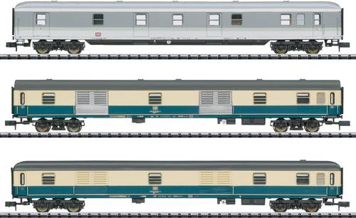 MiniTrix 15424 N Wagen-Set Postexpress ExprD 14117 der DB von MiniTrix