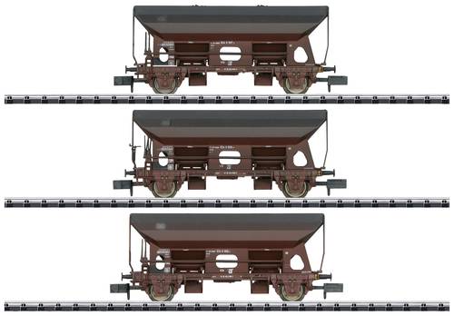 MiniTrix 15466 N 3er-Set Kohlewagen der DB von MiniTrix