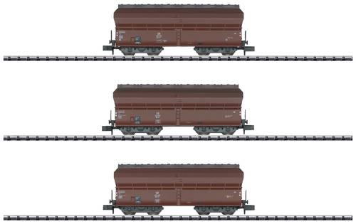 MiniTrix 18268 N 3er-Set Selbstentladewagen Kokstransport Teil 1 der DB von MiniTrix