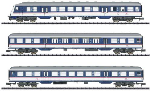 MiniTrix T18289 N 3er-Set Ersatzzug der Train Rental GmbH 1./2. Klasse/Steuerwagen von MiniTrix