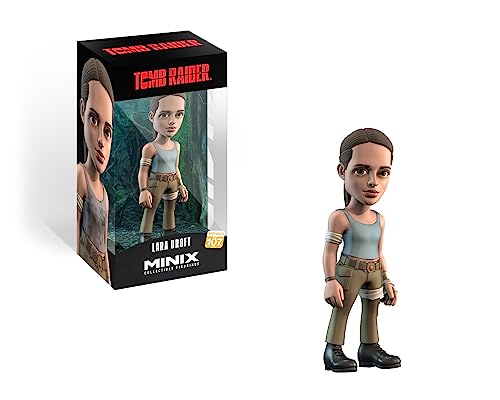 MiniX Figur Tomb Raider - Alicia Vikande - Sammlerstücke zur Ausstellung - Geschenkidee - Spielzeug für Kinder und Erwachsene - Bandai TV-Fans MN11940 von MiniX