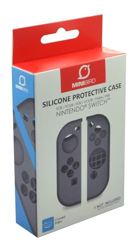 MiniBird - Silikon-Schutzhülle kompatibel mit Nintendo Switch Joy-Con Controllern von Minibird