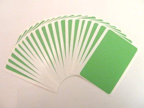 20 Etiketten, 99 x 65 mm, rechteckig, hellgrün,,, Klebeetiketten, selbstklebend von Minilabel