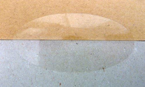 40x20mm oval x Packung mit 75 Glanz Transparent Siegel - Entfernbarer geringer Klebstoff selbstklebend Aufkleber von Minilabel