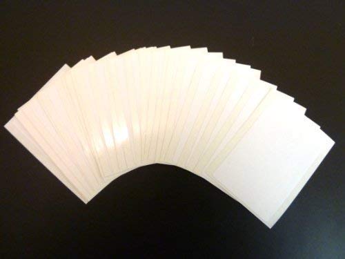 Etiketten, 75 x 50 mm, rechteckig, selbstklebend, Weiß, 30 Stück von Minilabel