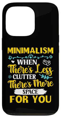 Minimalismus – wenn es weniger Unordnung gibt, mehr Platz für Sie Hülle für iPhone 13 Pro Minimalismus – wenn es weniger Unordnung gibt, mehr Platz für Sie Hülle für iPhone 13 Pro von Minimalism And Simplicity Design Ideas