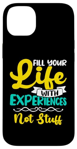 Minimalismus: Fill Your Life With Experiences - Not Stuff Hülle für iPhone 14 Plus Minimalismus: Fill Your Life With Experiences - Not Stuff Hülle für iPhone 14 Plus von Minimalism And Simplicity Design Ideas