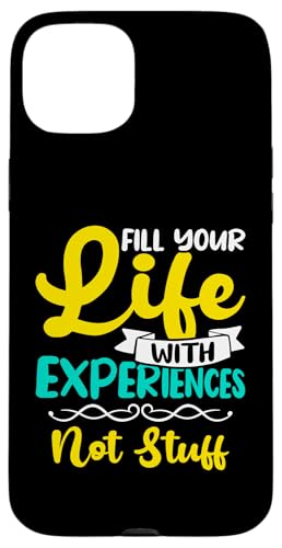 Minimalismus: Fill Your Life With Experiences - Not Stuff Hülle für iPhone 15 Plus Minimalismus: Fill Your Life With Experiences - Not Stuff Hülle für iPhone 15 Plus von Minimalism And Simplicity Design Ideas