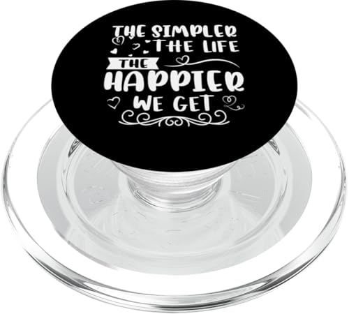 Minimalismus: Je einfacher das Leben, desto glücklicher wir bekommen PopSockets PopGrip für MagSafe Minimalismus: Je einfacher das Leben, desto glücklicher wir bekommen PopSockets PopGrip für MagSafe von Minimalism And Simplicity Design Ideas