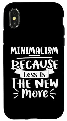 Minimalismus: Minimalismus - Weil weniger das Neue ist mehr Hülle für iPhone X/XS Minimalismus: Minimalismus - Weil weniger das Neue ist mehr Hülle für iPhone X/XS von Minimalism And Simplicity Design Ideas