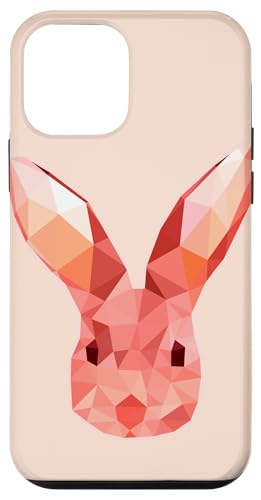 Niedliches rosa Häschen Kaninchen Ostern Tag geometrische abstrakte Kunst Hülle für iPhone 12 mini Niedliches rosa Häschen Kaninchen Ostern Tag geometrische abstrakte Kunst Hülle für iPhone 12 mini von Minimalist Abstract Art Gifts Men Women
