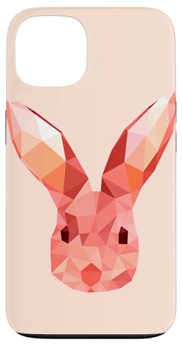 Niedliches rosa Häschen Kaninchen Ostern Tag geometrische abstrakte Kunst Hülle für iPhone 13 Niedliches rosa Häschen Kaninchen Ostern Tag geometrische abstrakte Kunst Hülle für iPhone 13 von Minimalist Abstract Art Gifts Men Women