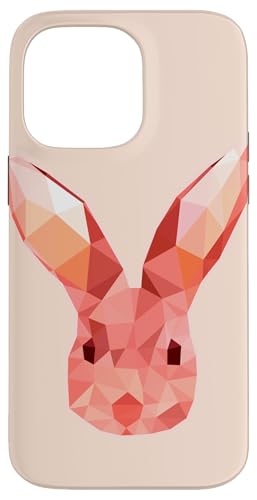 Niedliches rosa Häschen Kaninchen Ostern Tag geometrische abstrakte Kunst Hülle für iPhone 14 Pro Max Niedliches rosa Häschen Kaninchen Ostern Tag geometrische abstrakte Kunst Hülle für iPhone 14 Pro Max von Minimalist Abstract Art Gifts Men Women