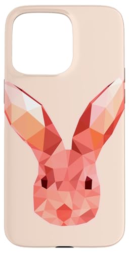 Niedliches rosa Häschen Kaninchen Ostern Tag geometrische abstrakte Kunst Hülle für iPhone 15 Pro Max Niedliches rosa Häschen Kaninchen Ostern Tag geometrische abstrakte Kunst Hülle für iPhone 15 Pro Max von Minimalist Abstract Art Gifts Men Women
