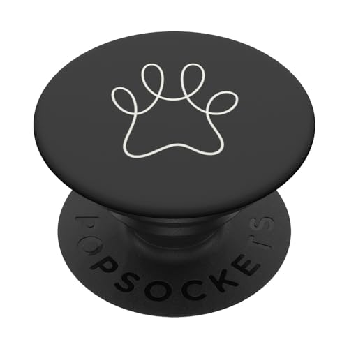 Cat Line Art Paw Kitten Minimalistisches Kunstwerk PopSockets Klebender PopGrip Cat Line Art Paw Kitten Minimalistisches Kunstwerk PopSockets Klebender PopGrip von Minimalistic Cat and Kitten Artwork