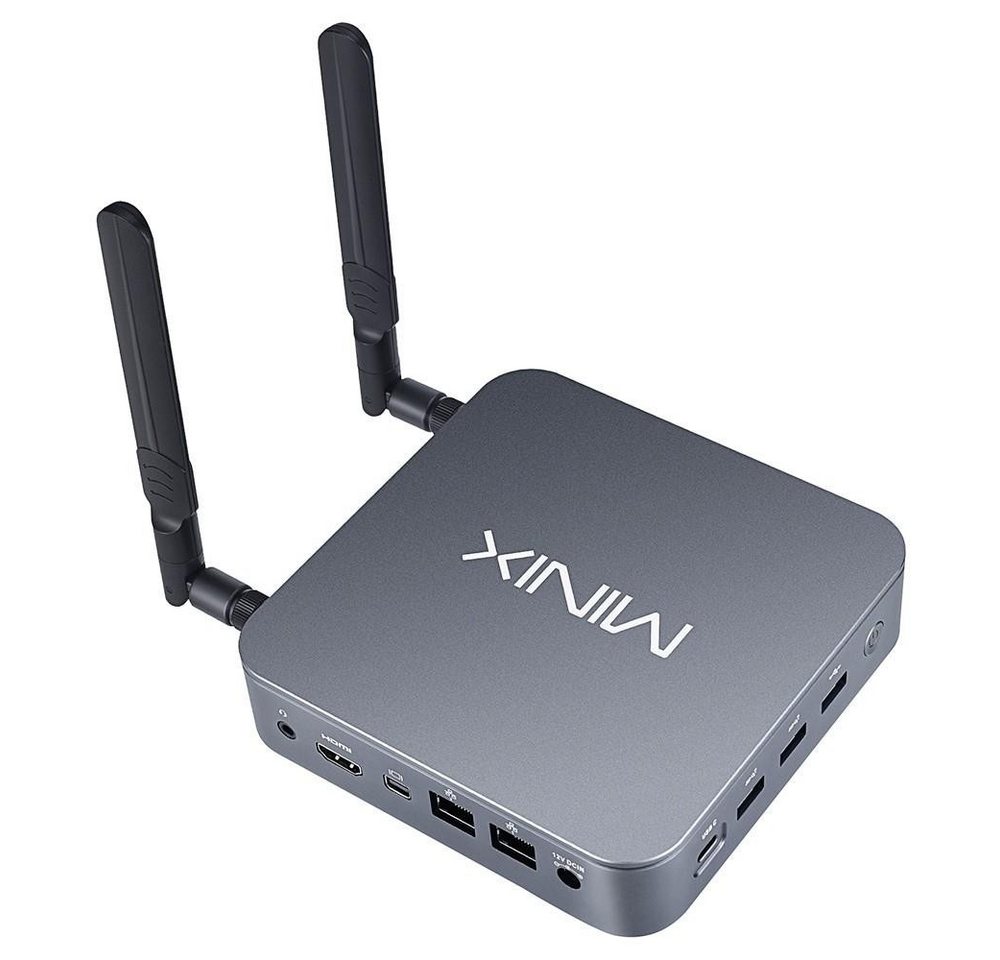 Minix J51-C8 MAX mit 8 GB DDR4-Speicher (bis zu 16 GB) und 512 GB SSD Mini-PC (Intel Intel N5105, UHD Graphics, 8 GB RAM, 512 GB SSD, N5105 8+512G) von Minix