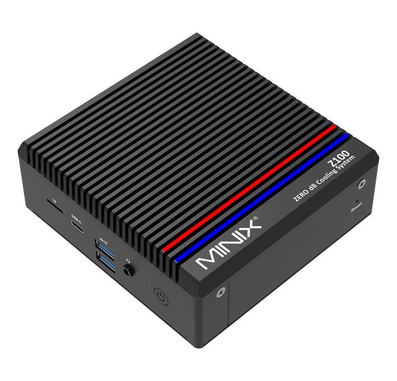 Minix Z100-0dB Mini-PC (Intel, UHD Graphics, 8 GB RAM, 256 GB SSD) von Minix