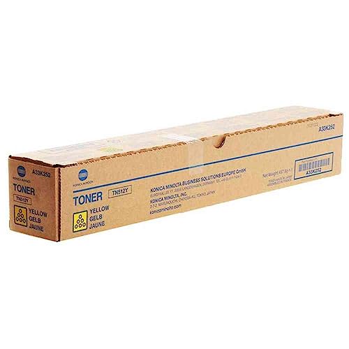 Konica Minolta A33K252 - Minolta A33K252 TN512 Toner yellow Bizhub C454/C554 von Minolta