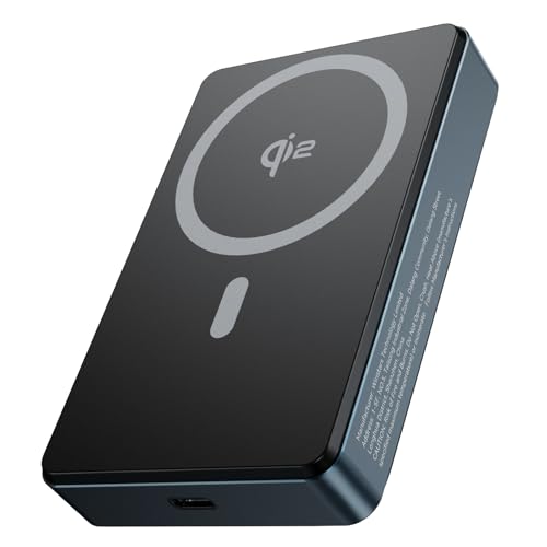 Minthouz Magnetische Powerbank,Ultradünne 10000mAh Qi2-zertifizierte tragbare Ladegeräte, 20W schnelles Ladegerät, Kompatibel mit iPhone 16/15/14/13/12, AirPods, Samsung, usw Minthouz Magnetische Powerbank,Ultradünne 10000mAh Qi2-zertifizierte tragbare Ladegeräte, 20W schnelles Ladegerät, Kompatibel mit iPhone 16/15/14/13/12, AirPods, Samsung, usw von Minthouz