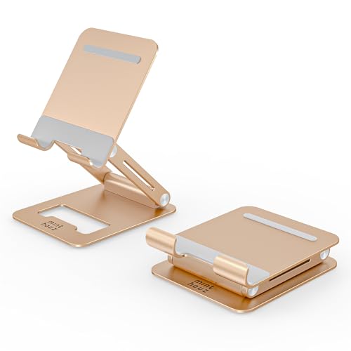 Minthouz Tablet Ständer, Multi-Winkel Verstellbare Tablet Halterung, Aluminium Tablet Halter Kompatibel mit iPad Pro Air Mini Galaxy Tab und Mehr 4,7''-12,9'' Gerät von Minthouz