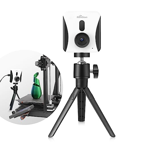 Mintion Beagle Camera V2, verbesserte 3D Drucker Kamera, WiFi Fernüberwachung und Steuerung, Plug & Play, manueller Fokus und digitaler Zoom, Zeitraffervideo, für Ender 3 Pro V2, usw. 3D-Drucker von Mintion