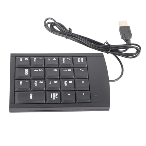 Miokycl NumerPortable -USB-Ziffernblock-Nummerntastatur für Laptop-Tastaturen Numpad 14×9×2 Tragbare -USB-Ziffernblock-Nummerntastatur für Laptop von Miokycl