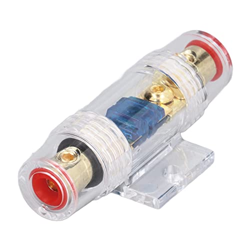 Miosugo 12-24V Mini Wasserdichter Sicherungshalter, Hochstrom Leistungsschalter, Marine Sicherungshalter, Wohnmobil Wechselrichter Schutzschalter, Manueller Reset Unterbrecher (60A) von Miosugo