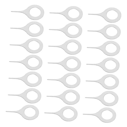 Mipcase 100 Stück Nadel Zum Entfernen Der Handykarte Werkzeug Zum Auswerfen Der SIM-Karte SIM -Tool -ejektor Werkzeug Zum Auswerfen des SIM-pins Silver Rostfreier Stahl Mipcase 100 Stück Nadel Zum Entfernen Der Handykarte Werkzeug Zum Auswerfen Der SIM-Karte SIM -Tool -ejektor Werkzeug Zum Auswerfen des SIM-pins Silver Rostfreier Stahl von Mipcase