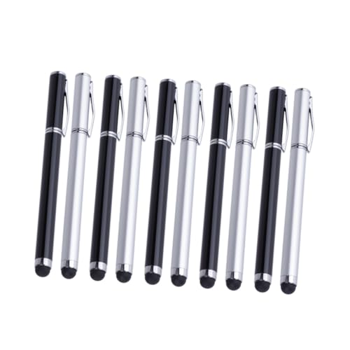 Mipcase 10Stücke Kapazitiver Stift Touchscreen Kugelschreiber für Tablets Smartphones Langlebiges Material für Kapazitiven Bildschirmgeräte Zufällige Mipcase 10Stücke Kapazitiver Stift Touchscreen Kugelschreiber für Tablets Smartphones Langlebiges Material für Kapazitiven Bildschirmgeräte Zufällige von Mipcase