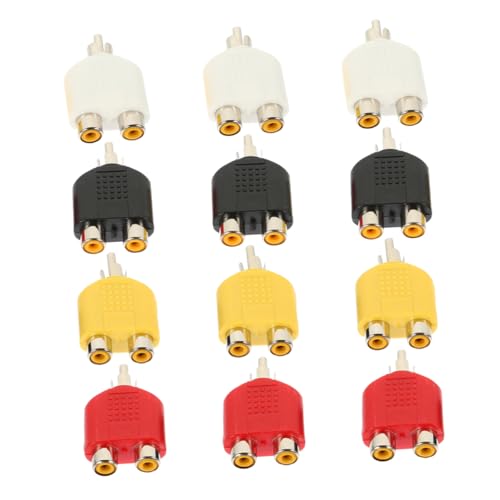 Mipcase 12 Stück Audio Und Videoadapter Audioadapter Audio Splitterkabel Splitteranschluss Eingangskabel Video Splitter Av Kabel Splitter Audioanschlüsse Und Adapter Mipcase 12 Stück Audio Und Videoadapter Audioadapter Audio Splitterkabel Splitteranschluss Eingangskabel Video Splitter Av Kabel Splitter Audioanschlüsse Und Adapter von Mipcase