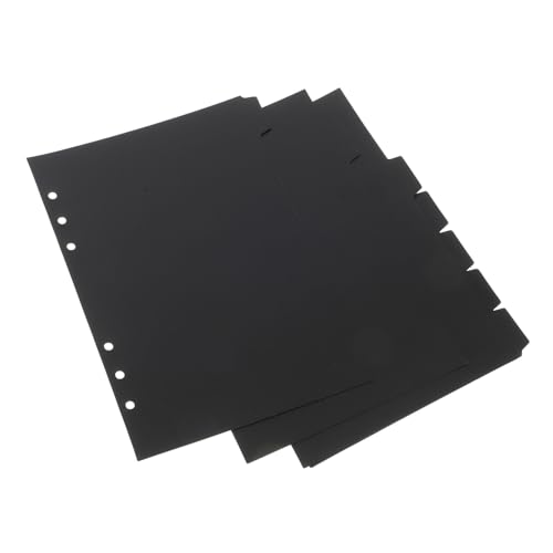 Mipcase 14Stücke Notizbuchteiler Teilig aus Langlebigem Material für Organisation von Notizen und Berichten mit Beschriftbaren Registerkarten für Kategorien von Mipcase