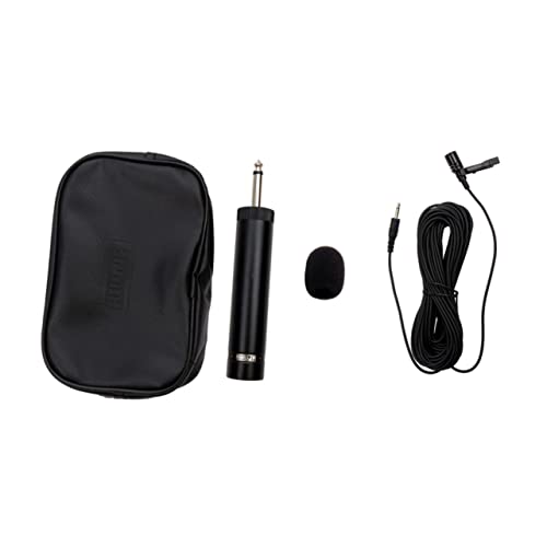 Mipcase 1Satz Saxophon Mikrofon mit Clip Tonabnehmer und Aufbewahrungstasche Hochwertiges Kondensatormikrofon für Saxophon Kabel Tragbar und Professionell für Musiker von Mipcase