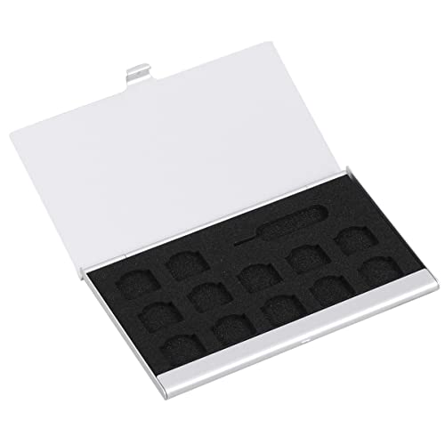 Mipcase 1stk Halter Für Sd-kartenhülle SIM-Organizer Handyhalterung Handy-geldbörse Speicherkarten-hüllen Speicherkartenetui Chipstüte Fotografie SIM-Halter Aluminium Kartenhalter Mipcase 1stk Halter Für Sd-kartenhülle SIM-Organizer Handyhalterung Handy-geldbörse Speicherkarten-hüllen Speicherkartenetui Chipstüte Fotografie SIM-Halter Aluminium Kartenhalter von Mipcase