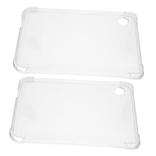 Mipcase 2 Stück E-Book-hülle Klare Buchdeckel E-Reader-schutzhülle Elektronisches Buchcover Schützender Elektronischer Buchschutz Klarsichthülle Für E-Reader Transparent Weiches Silikon von Mipcase