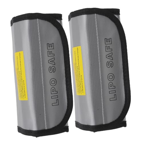 Mipcase 2Stücke Feuerfeste Lipo Batterietaschen Hitzebeständige Explosionsgeschützte Lithiumbatterie Sicherheitstaschen für Modellflugzeuge für Wettbewerbe Training Mipcase 2Stücke Feuerfeste Lipo Batterietaschen Hitzebeständige Explosionsgeschützte Lithiumbatterie Sicherheitstaschen für Modellflugzeuge für Wettbewerbe Training von Mipcase