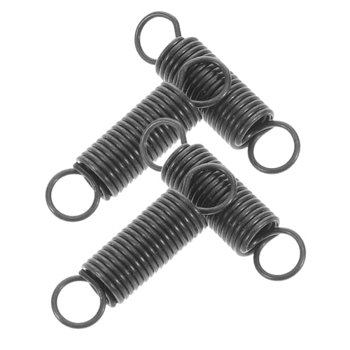 Mipcase 4 Stück Türhakenfeder für die Mikrowelle Ofenfeder Türfeder Türverriegelung für die Mikrowelle Federriegel-Hardware Mikrowellenzubehör Metall Black von Mipcase
