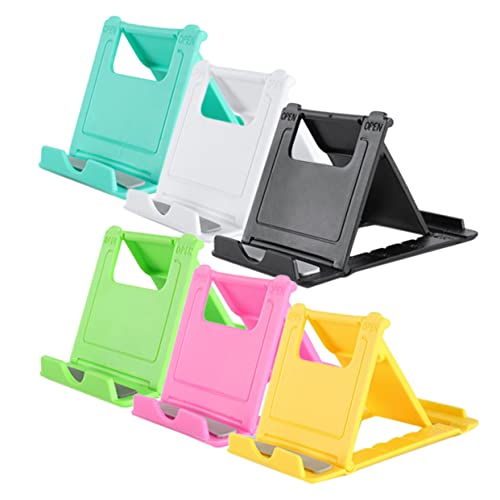 Mipcase 6 Stück Handy-Tablet-Halter Tischtelefonständer Handyhalterung aus Kunststoff tragbarer Telefonständer Schreibtisch Telefonhalter Stand Handy-Tablet-Ständer Mobiltelefonständer Abs Mipcase 6 Stück Handy-Tablet-Halter Tischtelefonständer Handyhalterung aus Kunststoff tragbarer Telefonständer Schreibtisch Telefonhalter Stand Handy-Tablet-Ständer Mobiltelefonständer Abs von Mipcase