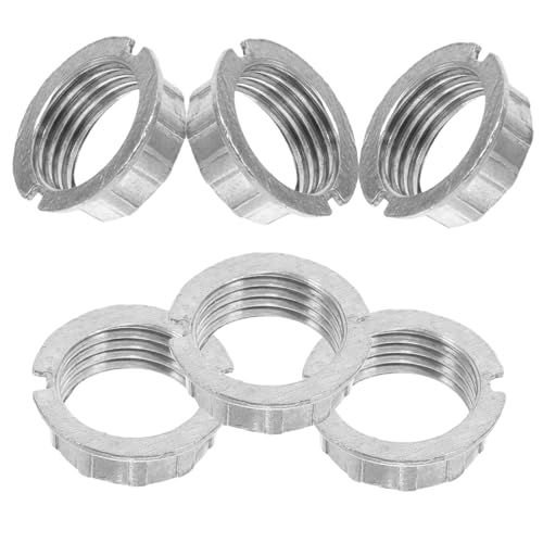 Mipcase 6 Stück Lampensockel Adapter für Glühbirnenstecker Deckenlichthöhle Lampenschirm-Reduzierring Fassungsringe für Beleuchtungskörper Glühbirne Verlängerung Zinklegierung Silber Mipcase 6 Stück Lampensockel Adapter für Glühbirnenstecker Deckenlichthöhle Lampenschirm-Reduzierring Fassungsringe für Beleuchtungskörper Glühbirne Verlängerung Zinklegierung Silber von Mipcase