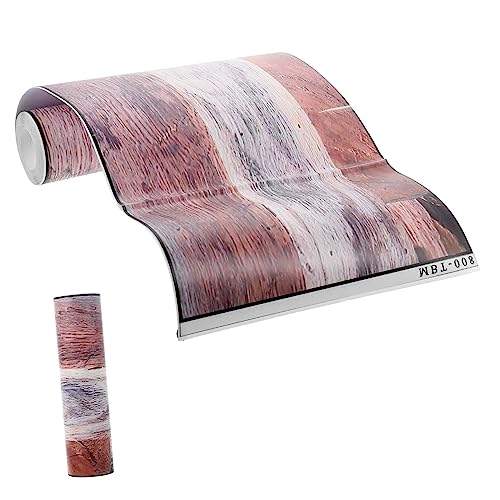 Mipcase Bodenplankenaufkleber Retro Bodenplanken Vinyl Bodenfliesen Abziehbar Und Aufklebbar Bodenaufkleber Wasserdicht Badezimmer Dekorativer Bodenaufkleber von Mipcase