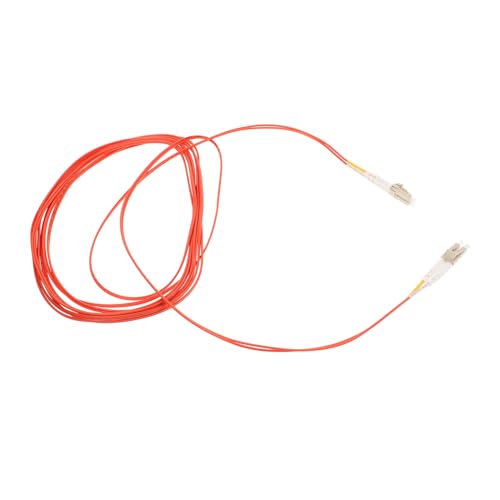 Mipcase Faser-jumper Glasfaser-ethernet-kabel Kabelmod Faserkabel Glasfaser-transceiver Konsolenkabel Optisches Audiokabel Digitales Audiokabel Orange Lszh-material von Mipcase