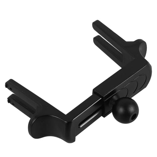 Mipcase Halterung für Autotelefon Inhaber Autohalterung Lüftungshalterung für das Auto Universal- Klemmung Luft handyhalterung Telefonhalter Autohalter für Handy Abs Black von Mipcase