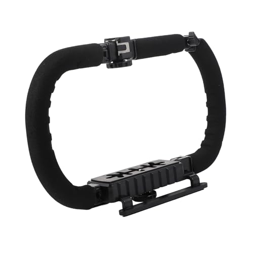 Mipcase Kamerastabilisator mit Faltbarem Design Handheld Video Rig für Smartphone Camcorder Stabilisiert Aufnahmen mit Blitzschuh Montageschlitzen Rutschfester Unterseite Mipcase Kamerastabilisator mit Faltbarem Design Handheld Video Rig für Smartphone Camcorder Stabilisiert Aufnahmen mit Blitzschuh Montageschlitzen Rutschfester Unterseite von Mipcase