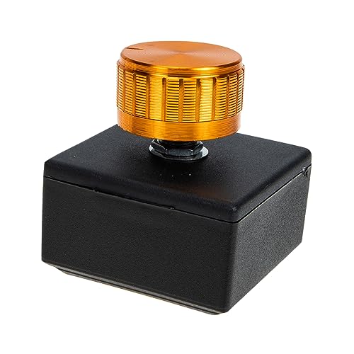 Mipcase Nachttischschalter Dimmer Knopfschalter Dimmschalter für Lampe Lampenschalter Lampe für Schlafzimmer Plastik Black von Mipcase