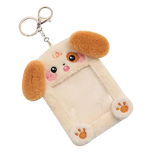 Mipcase Plüsch Kartenhülle Schlüsselanhänger Niedlicher Kartenhalter für Ausweise und Spielkarten Hund mit Stabil und Langlebig für Fans Mipcase Plüsch Kartenhülle Schlüsselanhänger Niedlicher Kartenhalter für Ausweise und Spielkarten Hund mit Stabil und Langlebig für Fans von Mipcase