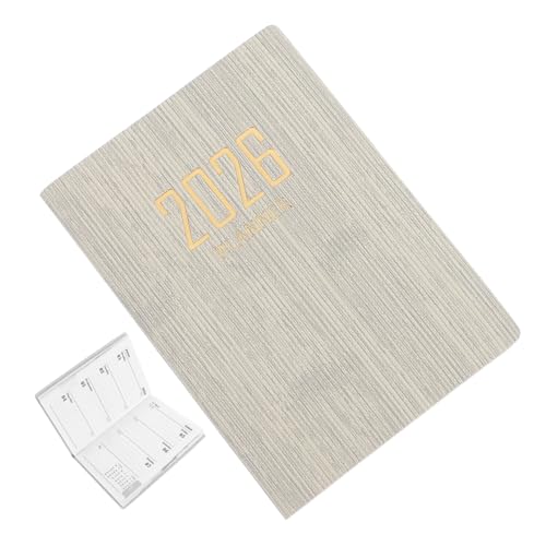 Mipcase Tagesplaner-notizblock, Kleines Planungsnotizbuch Für Schule, Büro Und Reisen, 2026 Taschenplaner-notizblock Für Studenten Und Berufstätige (a7) von Mipcase