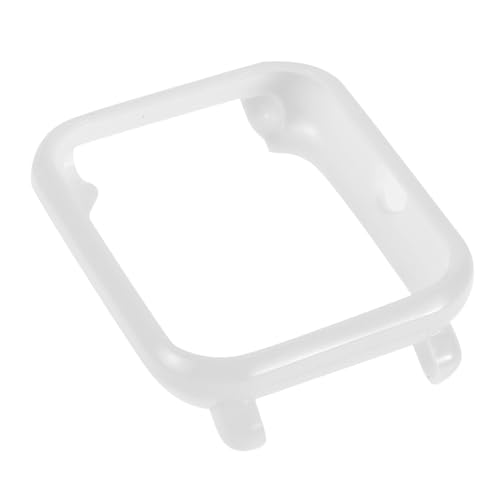 Mipcase Uhrengehäuse Sehen Sie Sich den Bildschirmschutz an Beobachten Sie Stoßstangenkoffer Uhrendeckel Stoßstange schützende Rahmenabdeckung Uhrenschutzabdeckung TPU Weiß Mipcase Uhrengehäuse Sehen Sie Sich den Bildschirmschutz an Beobachten Sie Stoßstangenkoffer Uhrendeckel Stoßstange schützende Rahmenabdeckung Uhrenschutzabdeckung TPU Weiß von Mipcase