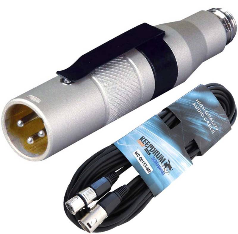 Mipro Audio Mipro MJ53 Speiseadapter mit Mikrofonkabel Audio-Adapter XLR zu Mini-XLR von Mipro Audio